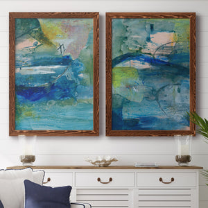 Spring Winds VII - Barnwood Framed Canvas Set