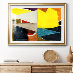 Jigsaw 1 - Modern Framed Art Print