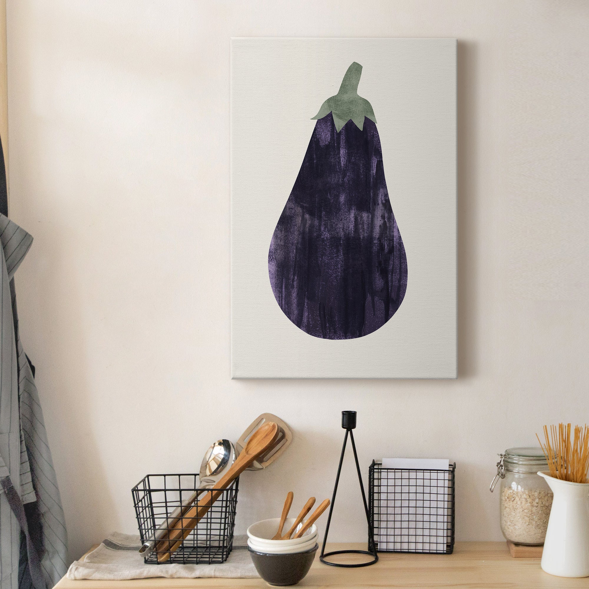 Organic Veg VIII Premium Gallery Wrapped Canvas - Ready to Hang