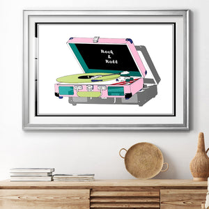 Record Shop I - Modern Framed Art Print