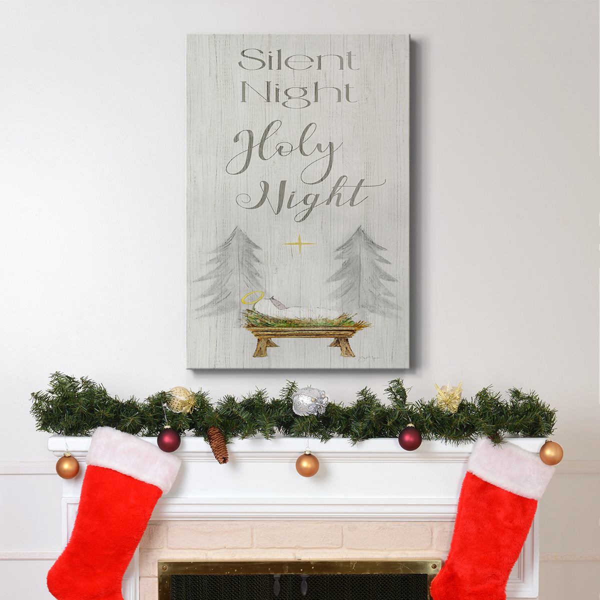 Silent Night - Gallery Wrapped Canvas