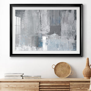Tranquil Blues Premium Framed Print - Ready to Hang