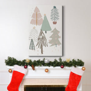 Christmas Tree Sketchbook Collection B - Gallery Wrapped Canvas