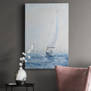 Sailing Upwind I - Canvas Art Print