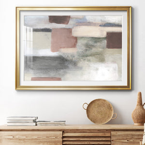 Bright Pastel - Modern Framed Art Print