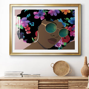Butterfly Diva II - Modern Framed Art Print