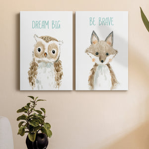 Dream Big Owl Premium Gallery Wrapped Canvas - Ready to Hang