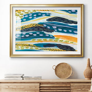 Feathery IV - Modern Framed Art Print