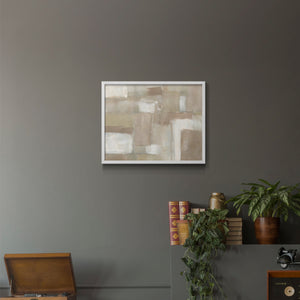41962,abstract art,wall decor,neutral tones,modern frame,contemporary design,home decoration,minimalist,soft colors,soothing atmosphere,beige,white,taupe,interior design,room enhancement,contemporary art,textured artwork,canvas,aesthetic decor,color palette,gallery wall,stylish living,office decor,abstract painting,elegance,room ambiance,warm tones,design inspiration,creative space,art piece,chic decor,minimalism,artist creation,visual art,decor ideas,interior aesthetics,modern artwork,Re-stickable,Abstract
