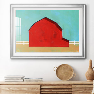 Big Red One I Premium Framed Print - Ready to Hang