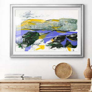 Silent Mountain IV - Modern Framed Art Print