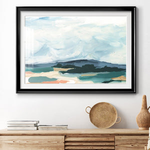Pastel Vista I - Modern Framed Art Print