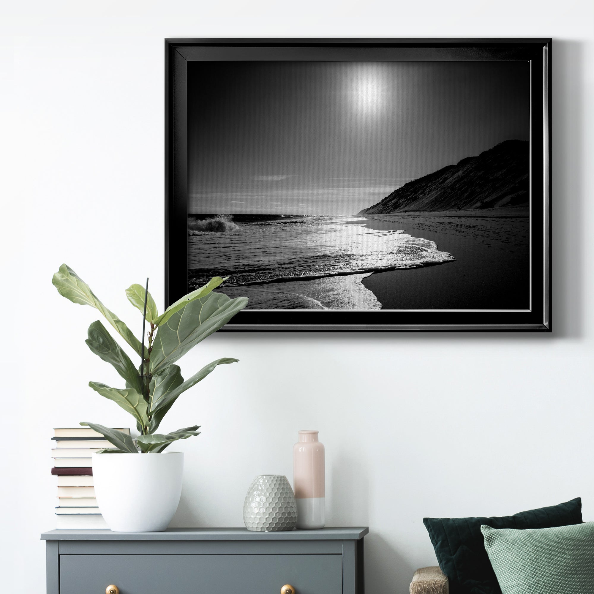 Against the Dune Premium Classic Framed Canvas - Ready to Hang