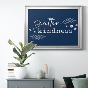 Kindness - Modern Framed Canvas Print