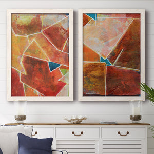 Primary Connection VII - Barnwood Framed Canvas Set