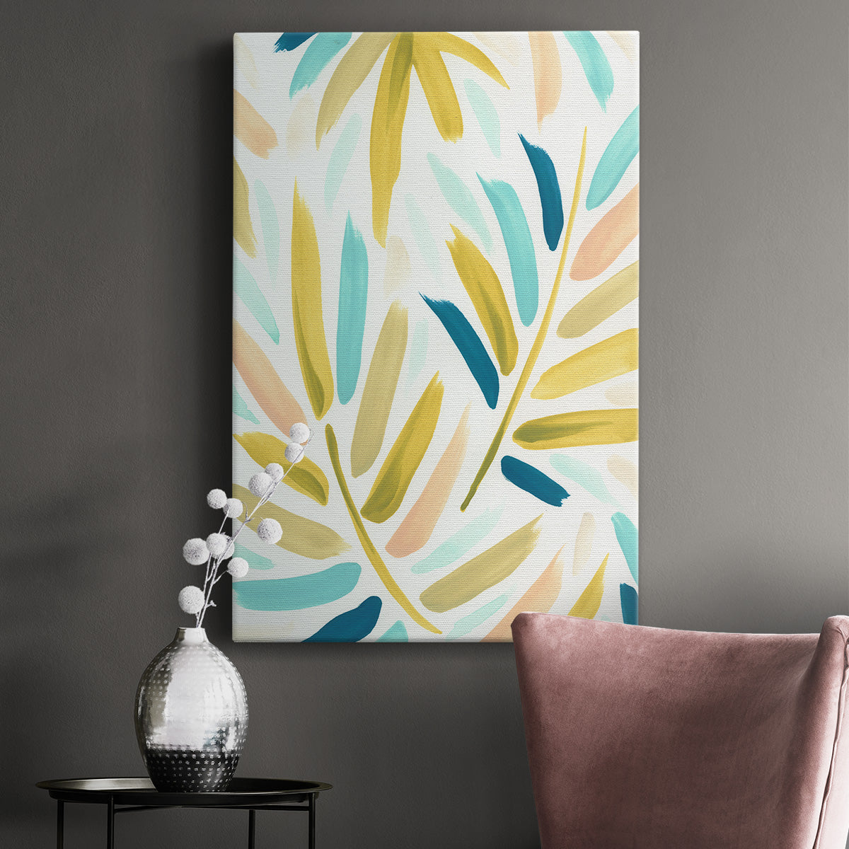 Calypso Confetti II Premium Gallery Wrapped Canvas - Ready to Hang