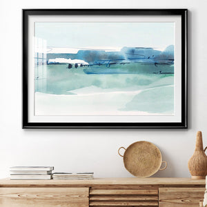 Ultramarine Vista I - Modern Framed Art Print