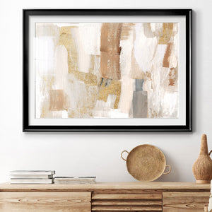 Gold Quartz I - Modern Framed Art Print