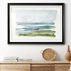 Coastline Splash I - Modern Framed Art Print