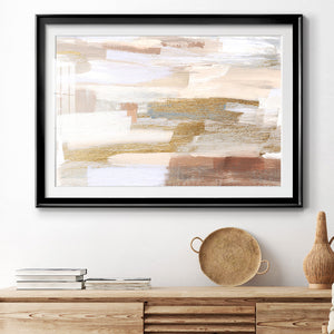 Gold Quartz II - Modern Framed Art Print