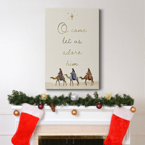 Away in a Manger Collection B - Gallery Wrapped Canvas