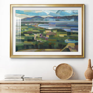 View From Goose Park - Modern Framed Art Print