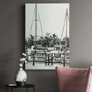 Neutral Tropics II Premium Gallery Wrapped Canvas - Ready to Hang