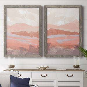 Dusty Desert I - Premium Framed Canvas 2 Piece Set - Ready to Hang