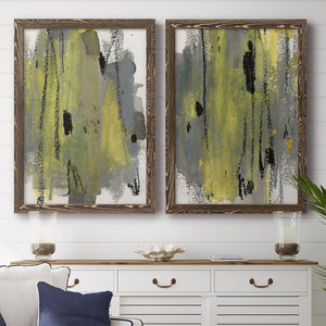 Loft Pastel I - Barnwood Framed Canvas Set