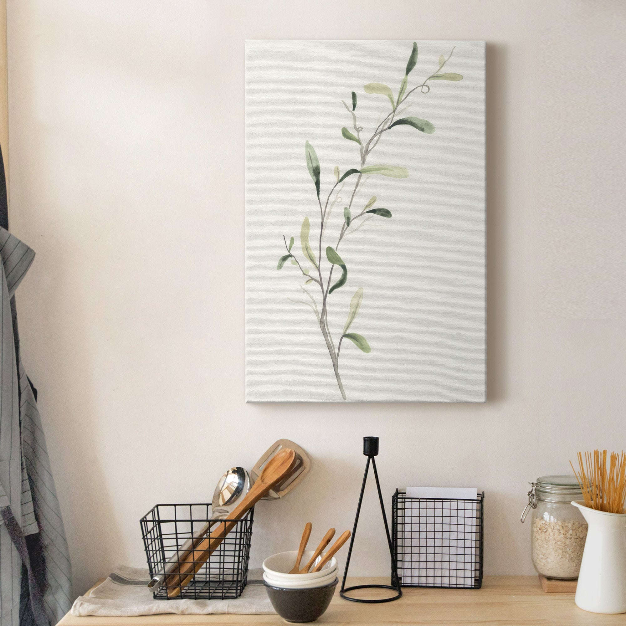 Spindle Sprig IV Premium Gallery Wrapped Canvas - Ready to Hang