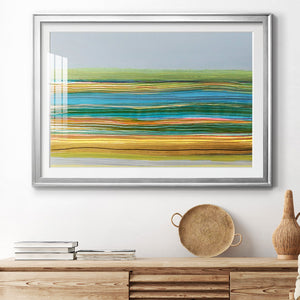 Parallel Striae II - Modern Framed Art Print