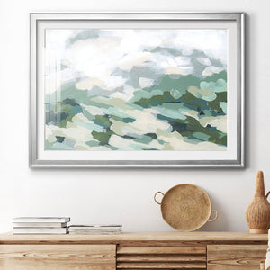 Verdant Hillside I - Modern Framed Art Print