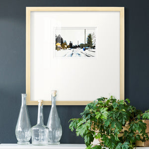 Winterhood Premium Framed Print Double Matboard