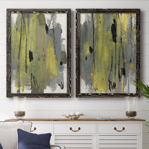 Loft Pastel I - Barnwood Framed Canvas Set