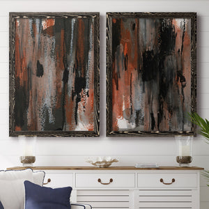 Loft Pastel VII - Barnwood Framed Canvas Set