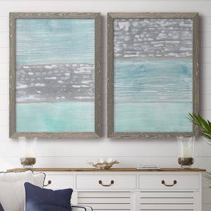 Hydrusphere I - Barnwood Framed Canvas Set