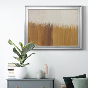 Sundown - Modern Framed Canvas Print