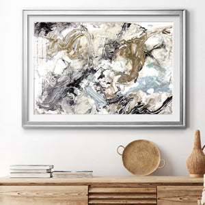 Marbelized Abstract Premium Framed Print - Ready to Hang