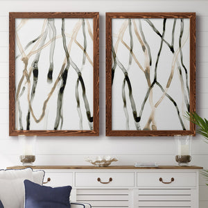 Runnel XI - Barnwood Framed Canvas Set