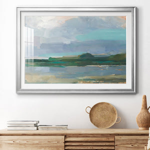 Twilight Vista Study I - Modern Framed Art Print