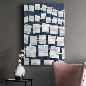 Networks IV Premium Gallery Wrapped Canvas - Ready to Hang