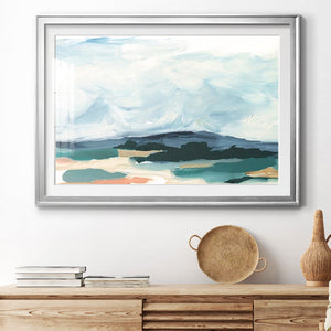 Pastel Vista I - Modern Framed Art Print