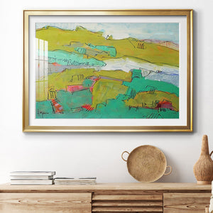 Carry No Secrets - Modern Framed Art Print