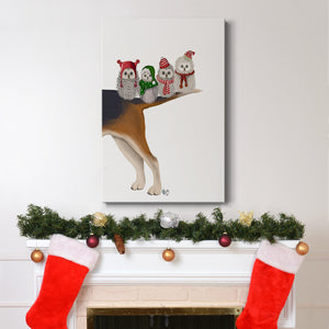 Christmas Bummer Owls - Gallery Wrapped Canvas