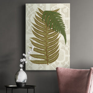 Garden Ferns II Premium Gallery Wrapped Canvas - Ready to Hang
