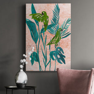 The Tropical Song III Premium Gallery Wrapped Canvas - Ready to Hang