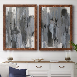 Loft Pastel III - Barnwood Framed Canvas Set