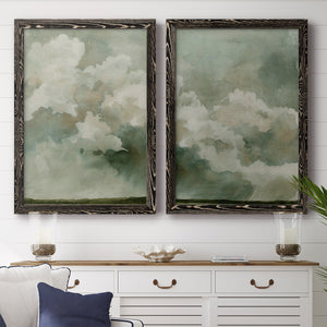 Coming Rain I - Barnwood Framed Canvas Set