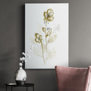 Bronze Spray III Premium Gallery Wrapped Canvas - Ready to Hang