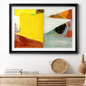 Jigsaw 3 - Modern Framed Art Print